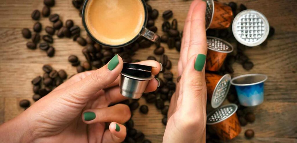 7 bonnes raisons boire café capsule dosette réutilisable